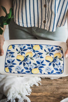 Odore Di Limone Dikdörtgen Servis Tabağı 31x20 Cm - 1