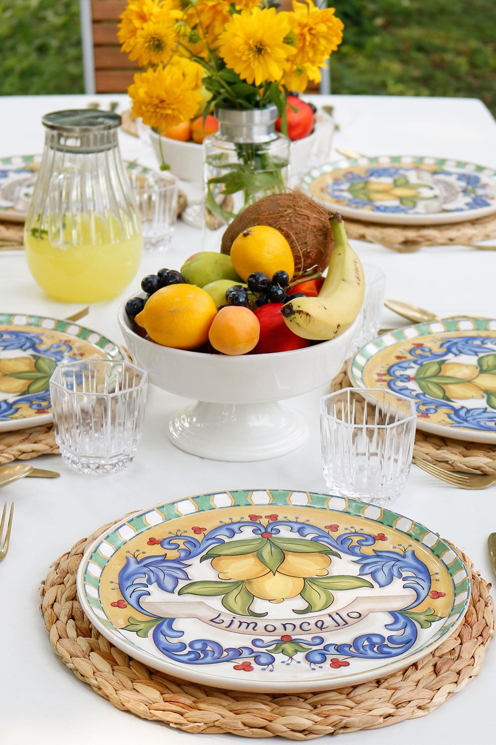 Limoncello Servis Tabağı, 6'lı Set, 30 Cm - 3
