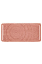 Noon Dikdörtgen Servis Tabağı, Somon, 35 × 16 Cm - 1