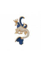 Secret Of The Universe Lacivert Beyaz Mitolojik Dragon Broş - 0