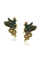 Power Of Spirit Green Elegant Kartal Küpe - 0