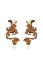 Secret Of Stamboul Garnet Efsanevi Dragon Küpe - 0