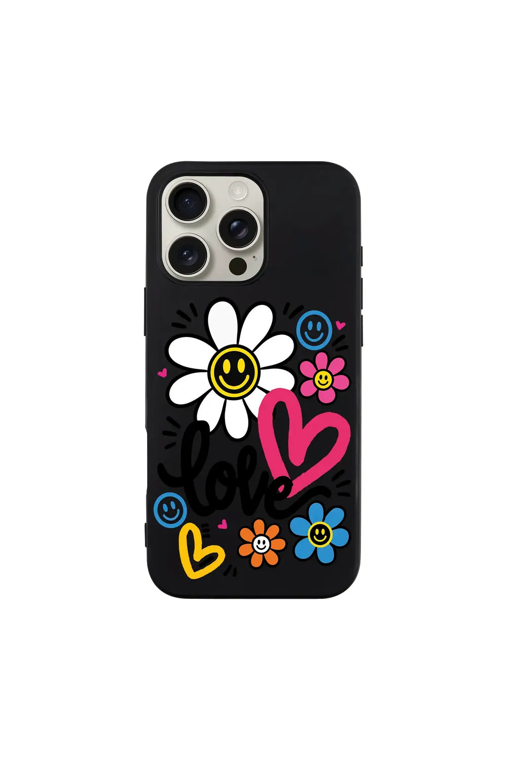 Love Bloom Ultra Silikon Kılıf, Iphone 16 Pro Max - 3