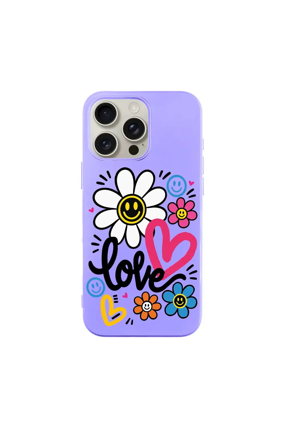 Love Bloom Ultra Silikon Kılıf, Iphone 16 Pro Max - 6