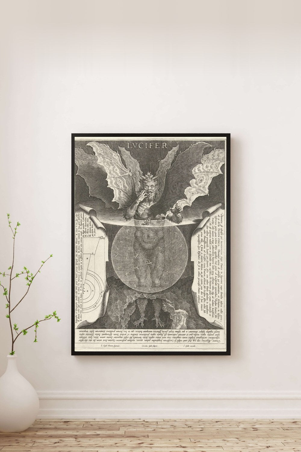 Cornelis Galle - Lucifer - 0