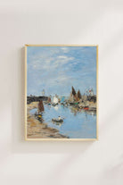 Eugène Boudin - Trouville Dalgakıranlar Alçak Gelgit - 3