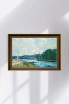 Alfred Sisley - Oise Nehri Kıyıları - 0