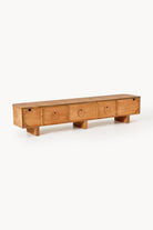 Tobia Modern Ahşap Tv Ünitesi 200 Cm - Ceviz - 5