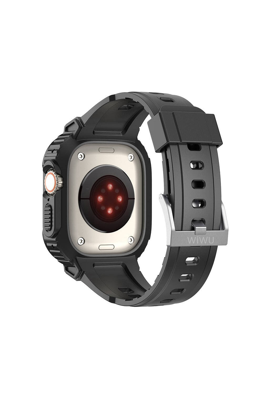 Armor 2'si 1 Arada Kasa Koruyucu Ve Silikon Kordon — Apple Watch 44 Mm - 6