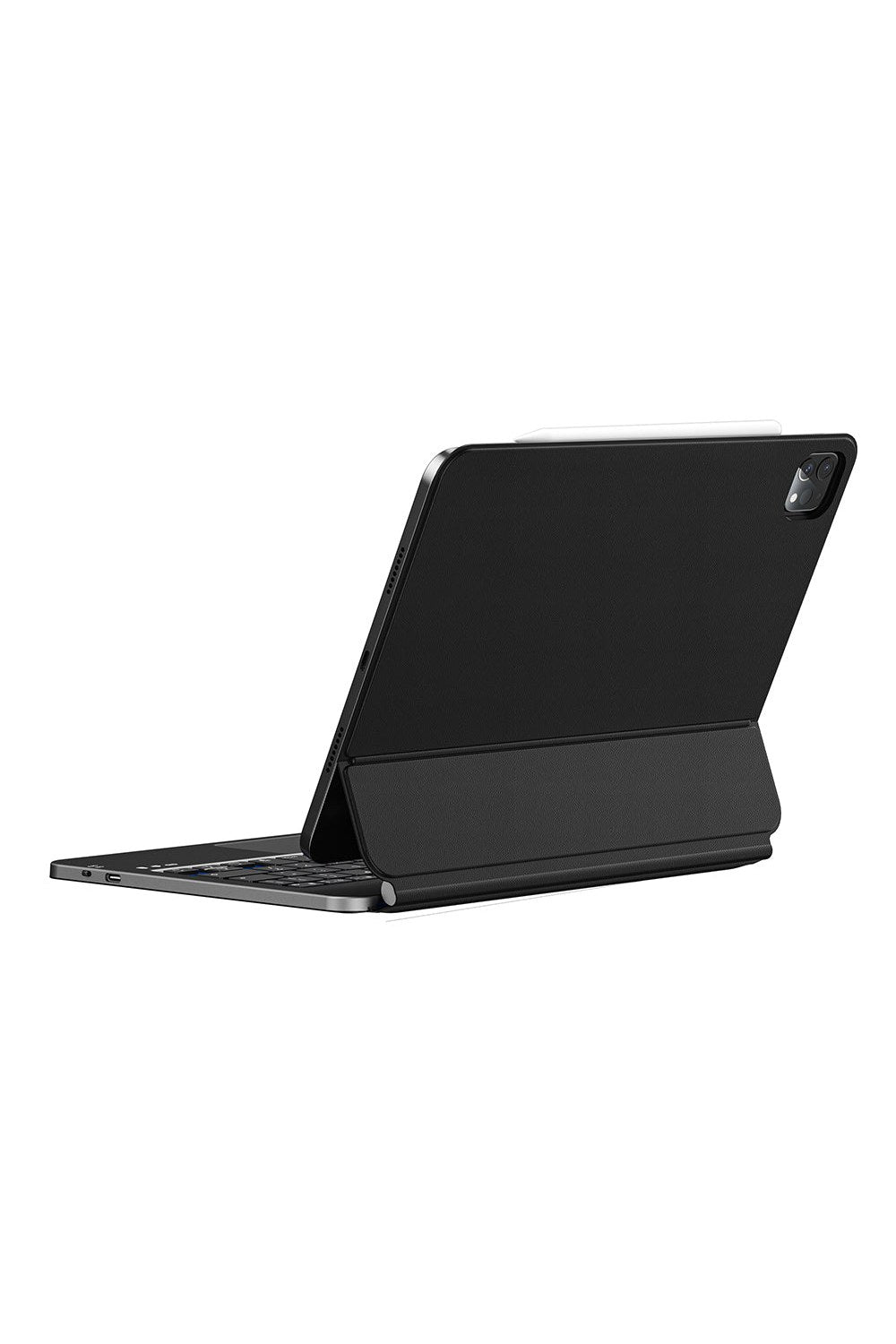Ipad Pro Uyumlu Mk-003 Gizli Kalem Bölmeli Klavyeli Kılıf - 3
