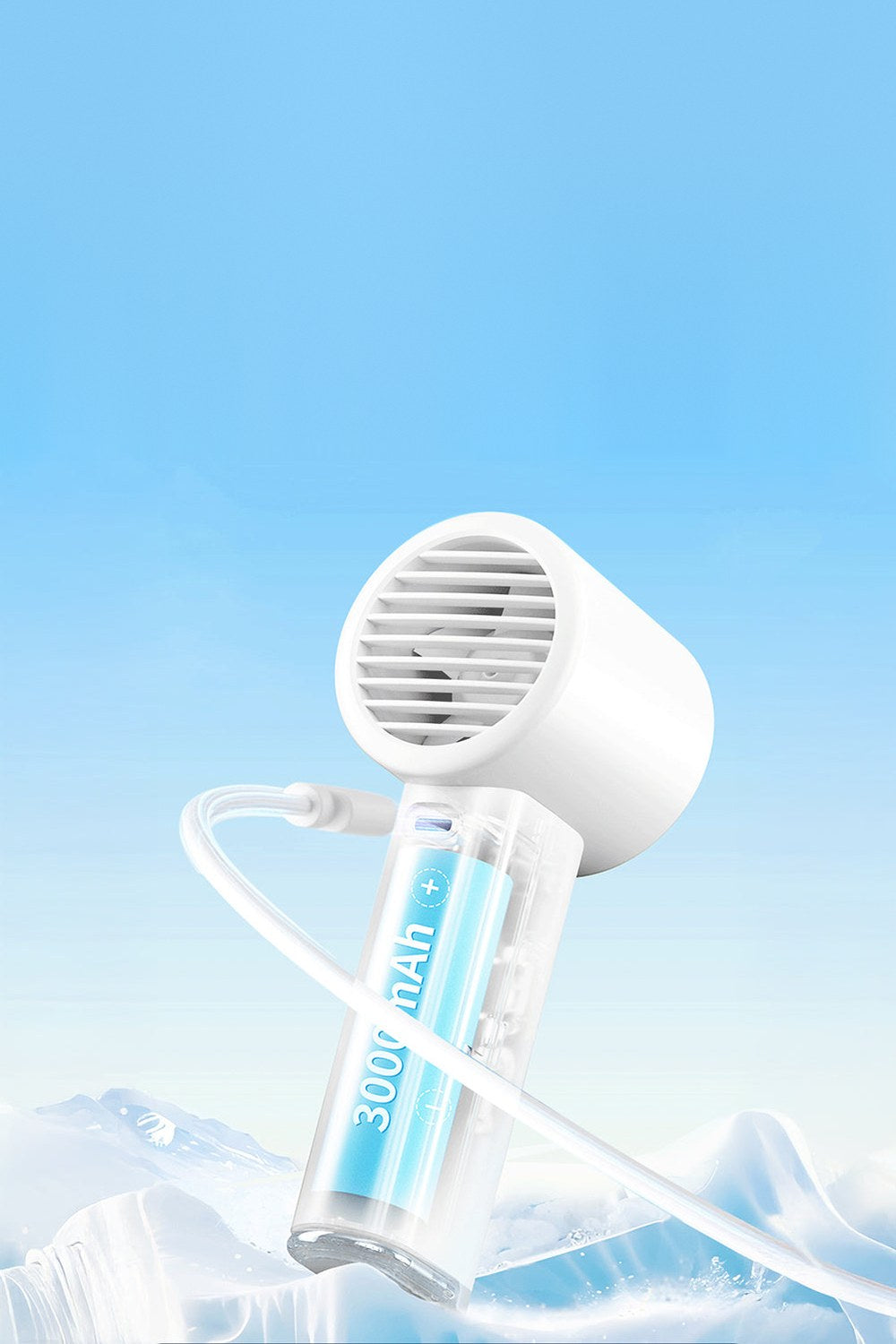 Wi-Fs016 Dijital Led Göstergeli Soğutucu El Fanı - 8