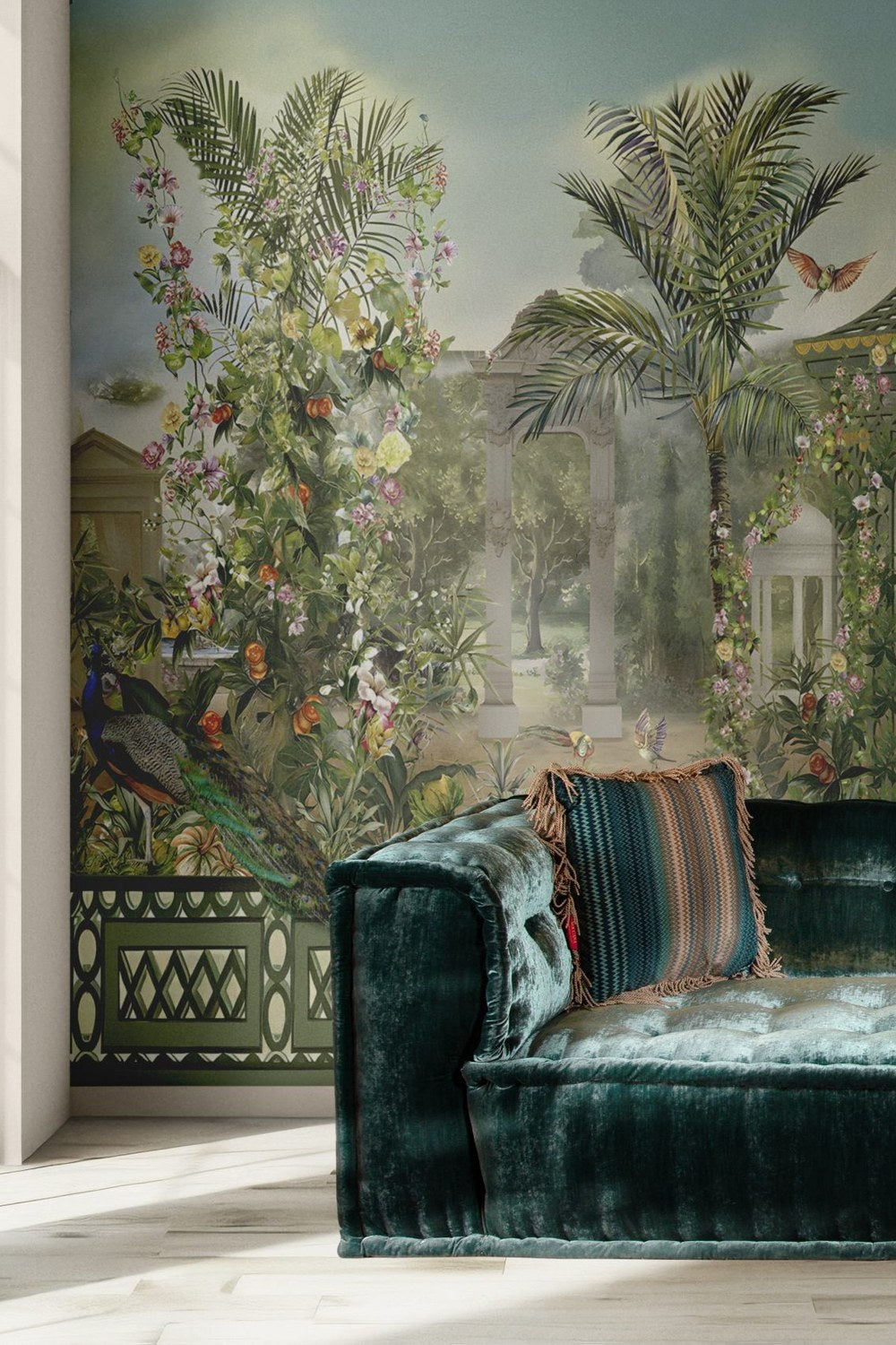 Noc French Garden Wallpaper - 0