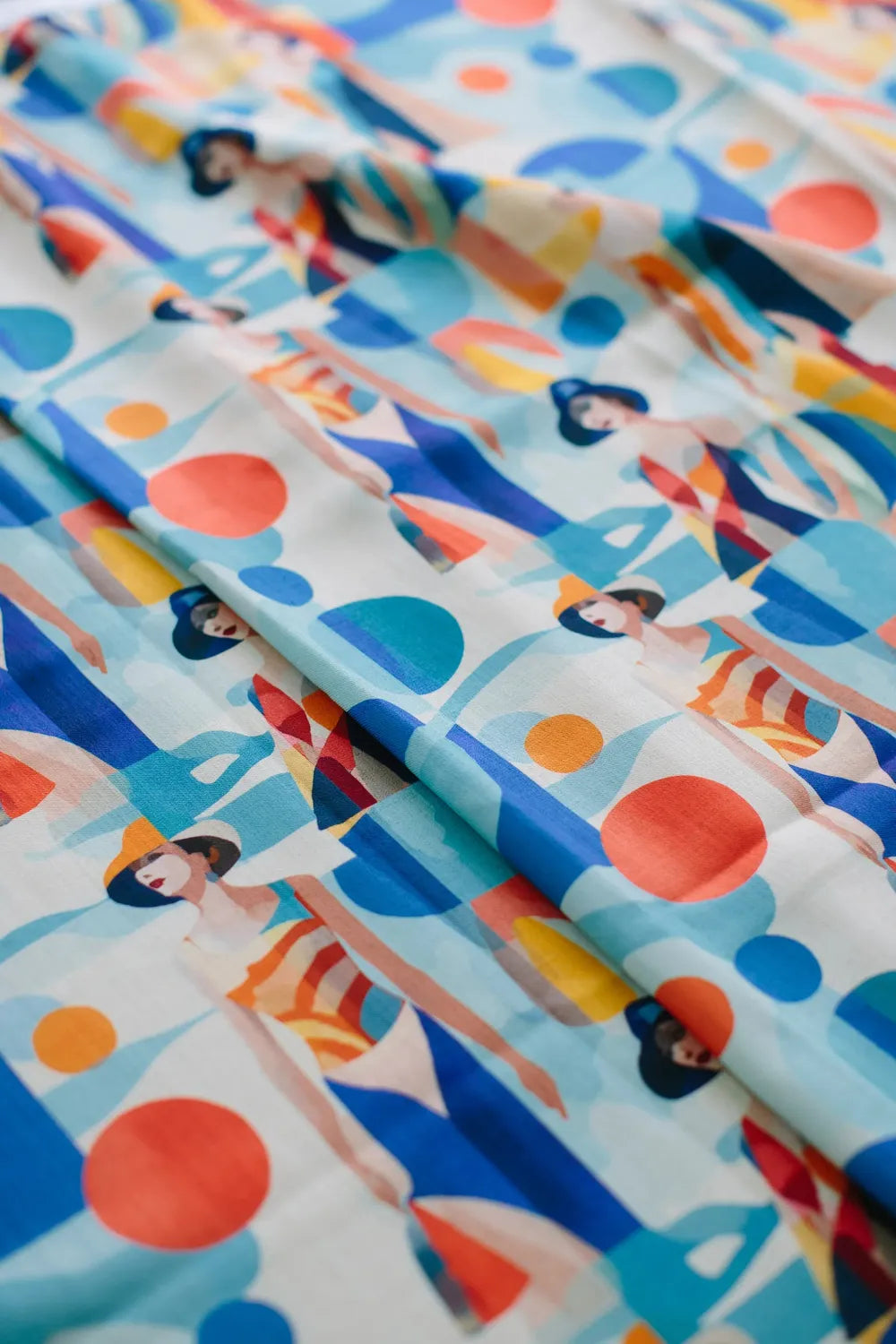 Sonia Bleu Keten Bandana & Pareo - 2