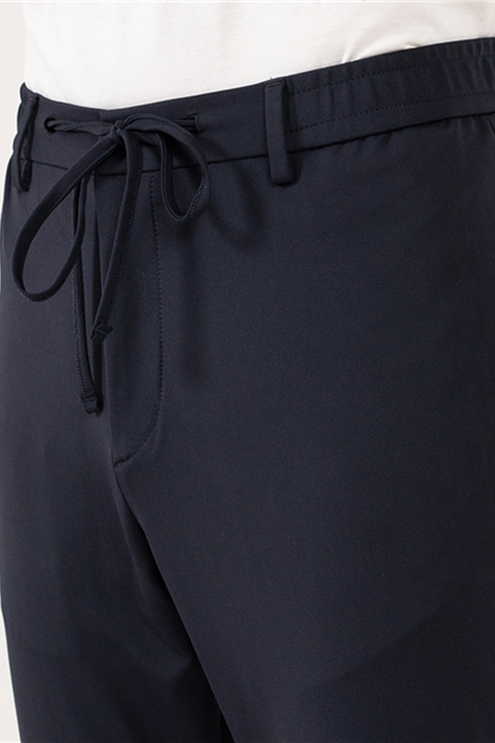Beli Lastiklli Arkası Tek Fleto Jogger Erkek Pantolon - 0
