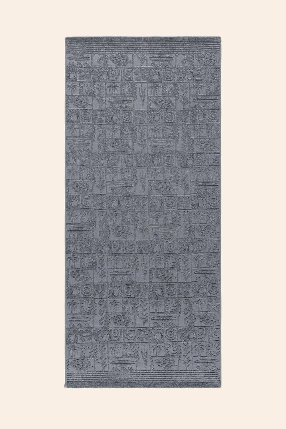 Kayora %100 Pamuk Plaj Havlusu 80x170 Cm Windy Blue - 0