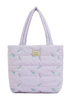 Lavanda Puffer Çanta, Lila - 0