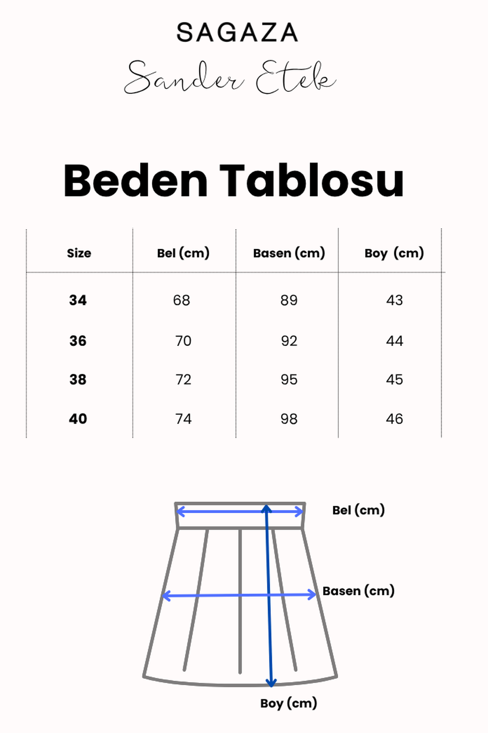 Sander Mini Etek, Bej - 2