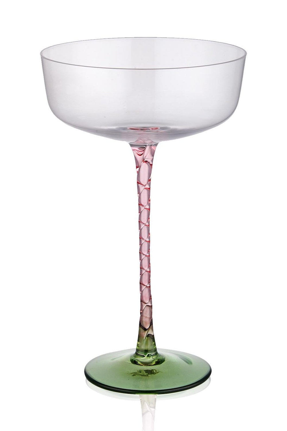 Martini Kadehi, Pembe-Yeşil - 200 Ml - 1