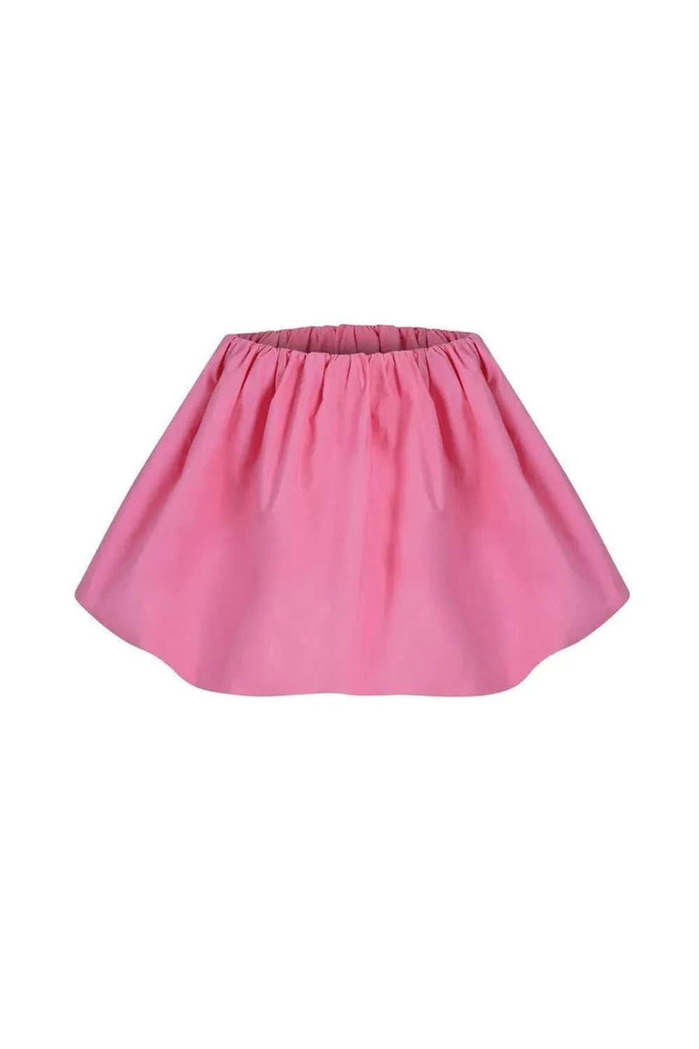 Lavagna Büzgülü Mini Etek, Pembe - 3