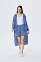 Sweetheart Yazlık Kadın Triko Şort Denim Mix - 2