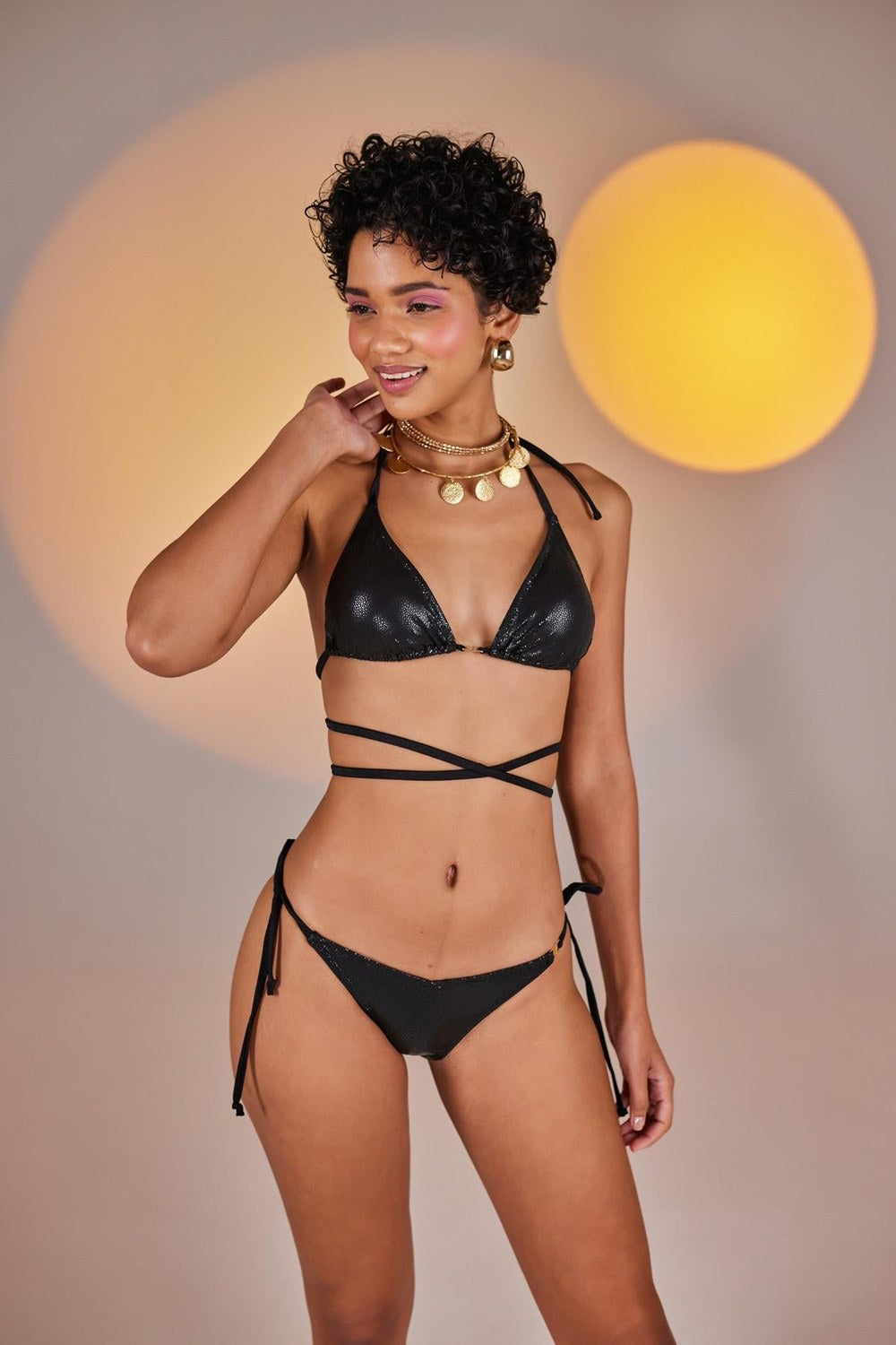 Ivory V Kesim Bikini Altı, Siyah - 3
