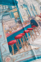 Bistro Vert İpek Fular - 1
