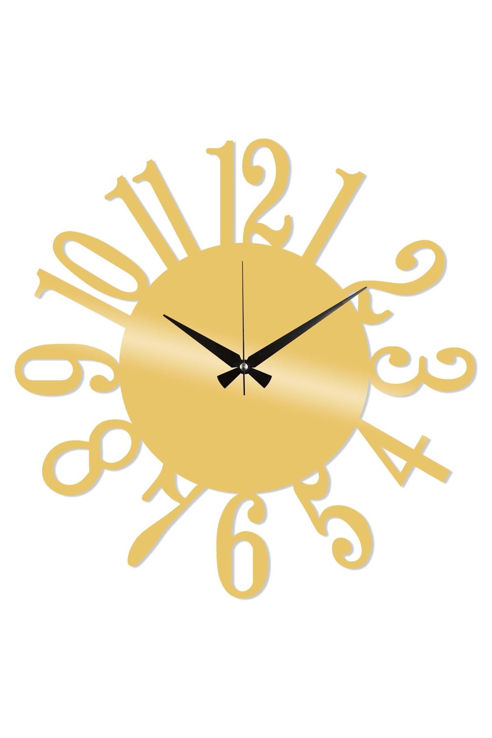 Watch-014-A Dekoratif Metal Duvar Saati - 1