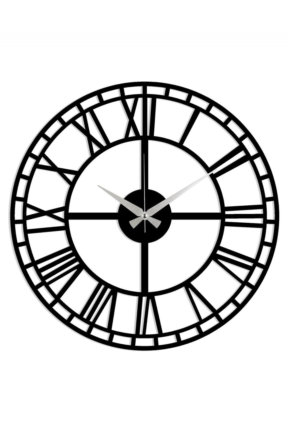 Watch-002 Dekoratif Metal Duvar Saati - 1