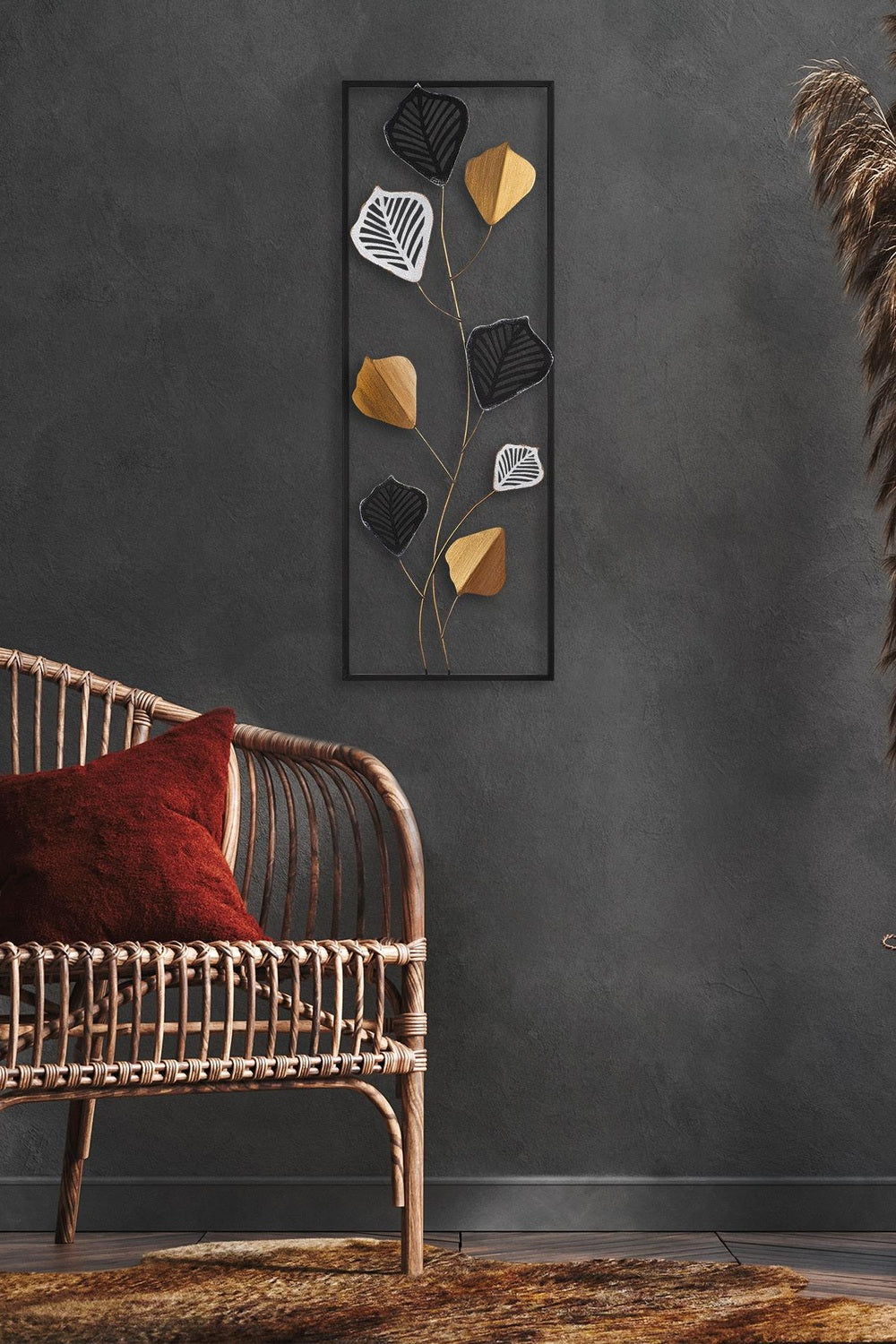 Bys-076 Dekoratif Metal Duvar Tablosu - 1