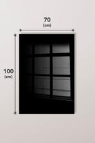 Uv-636 Baskılı Cam Dikdörtgen Duvar Tablosu - 1