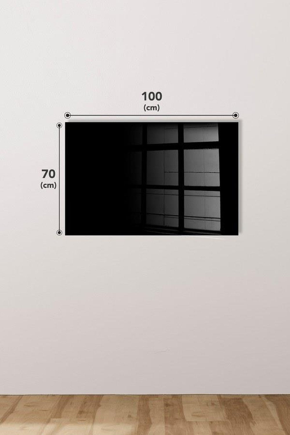Uv-631 Baskılı Cam Dikdörtgen Duvar Tablosu - 2