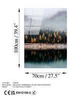 Uv-133 Baskılı Cam Dikdörtgen Duvar Tablosu - 7