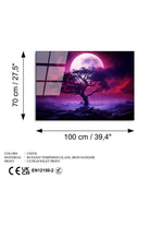 Uv-1216 Baskılı Cam Dikdörtgen Duvar Tablosu - 6