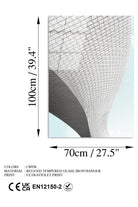 Uv-073 Baskılı Cam Dikdörtgen Duvar Tablosu - 7