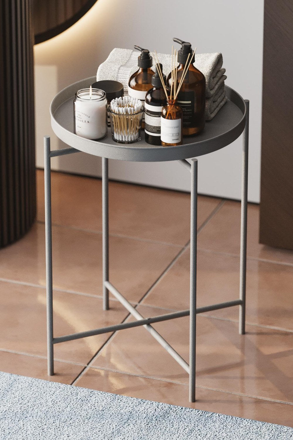 Shb-007-C Dekoratif Metal Sehpa - 1