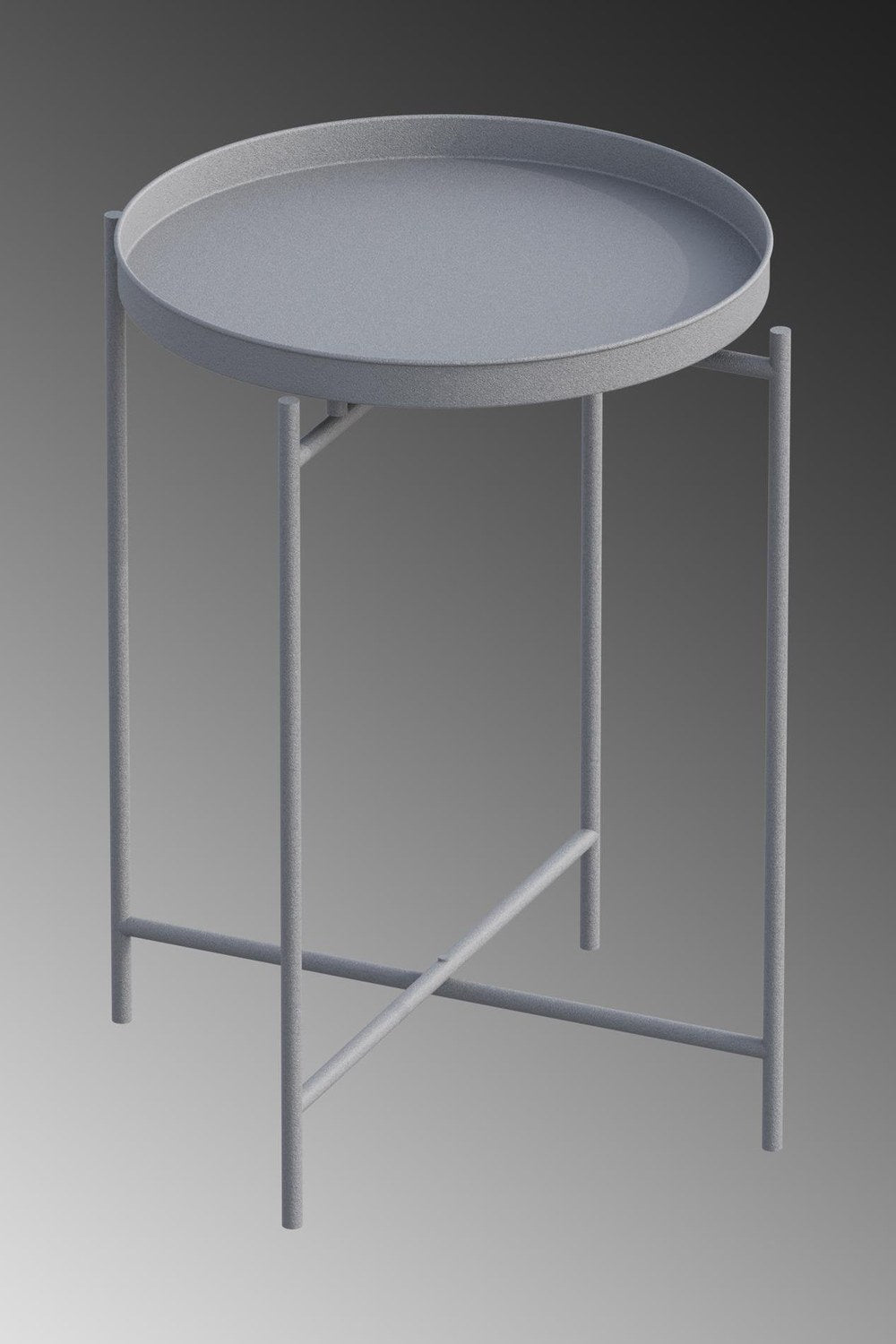 Shb-007-C Dekoratif Metal Sehpa - 3