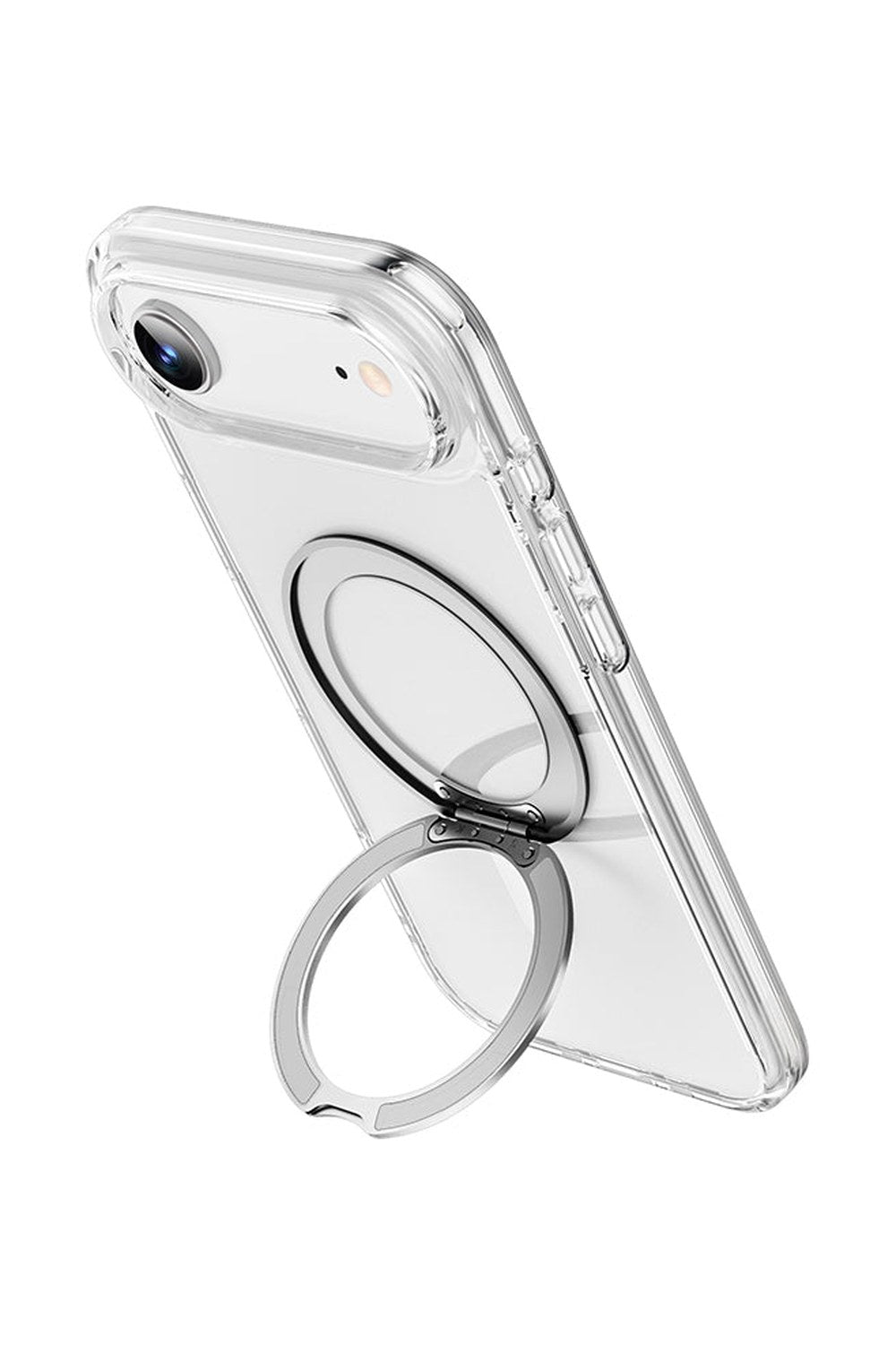 Magsafe Uyumlu Standlı Şeffaf Telefon Kılıfı, Iphone Air - 2