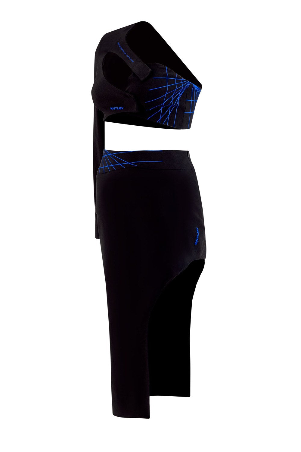 Heroine Asimetrik Midi Etek - 4
