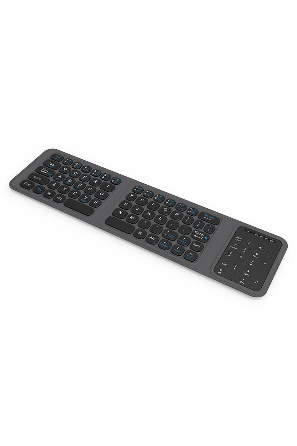 Katlanabilir Bluetooth Klavye, Telefon Standlı - 2