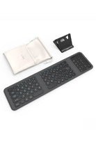 Katlanabilir Bluetooth Klavye, Telefon Standlı - 4