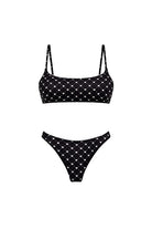 Quande-Sassy Crop Bikini // Qn-920 Tek Alt-Bikini & Mayo-1-milagron.live