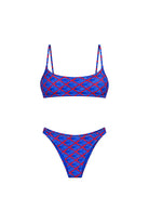 Quande-Sassy Crop Bikini // Qn-918 Tek Alt-Bikini & Mayo-1-milagron.live