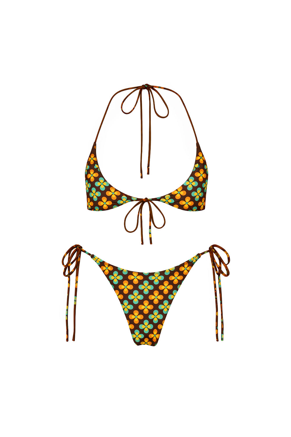 Quande-Amore Üçgen Bikini // Qn-948 Tek Alt-Bikini & Mayo-1-milagron.live