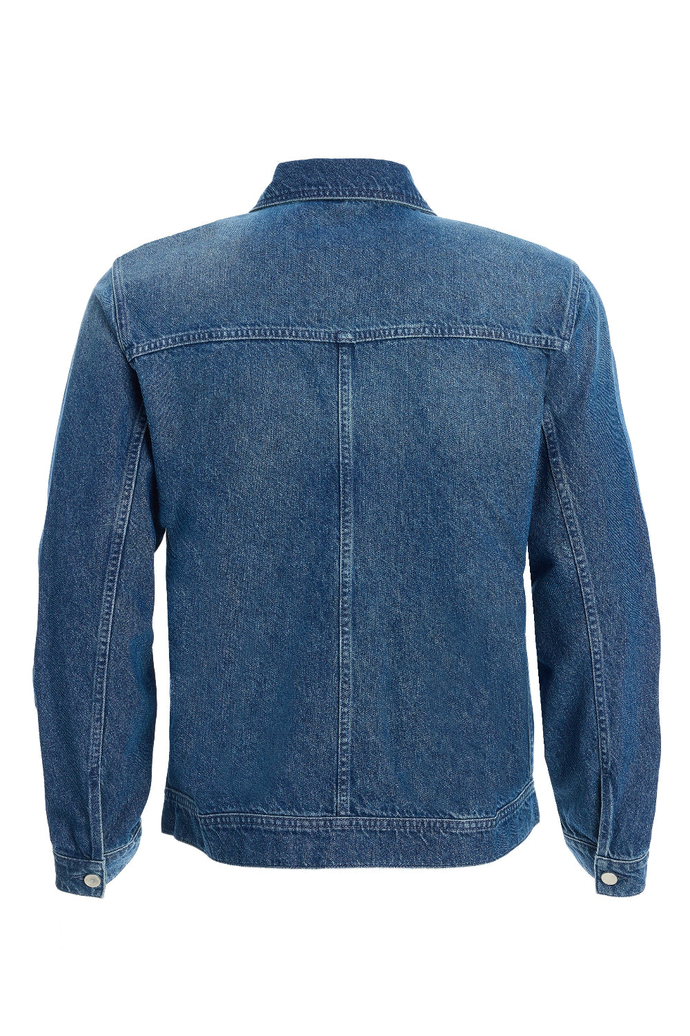 2be4A-Erkek örme Cepli Denim Ceket-2-milagron.live