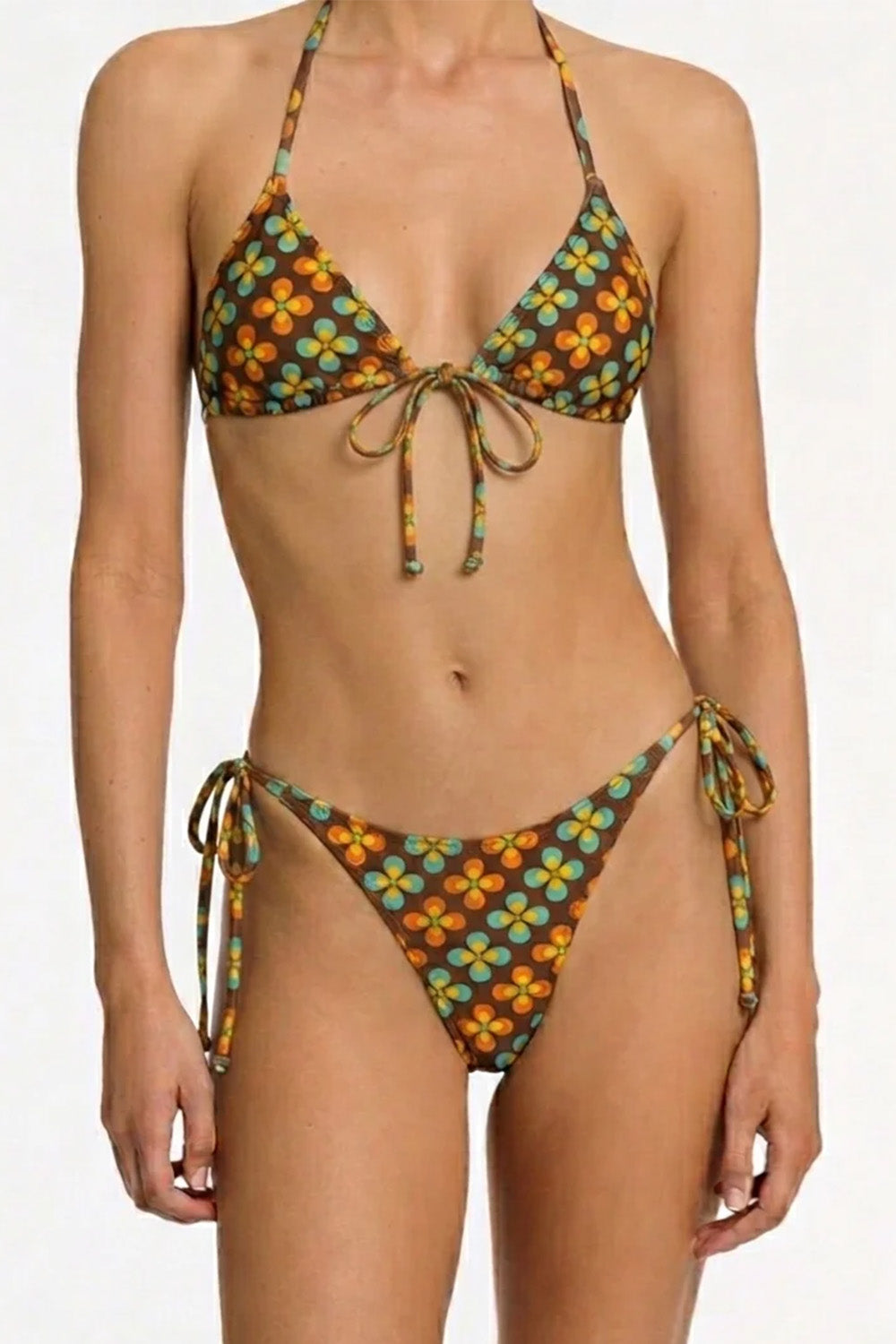Quande-Amore Üçgen Bikini // Qn-948 Tek Alt-Bikini & Mayo-4-milagron.live