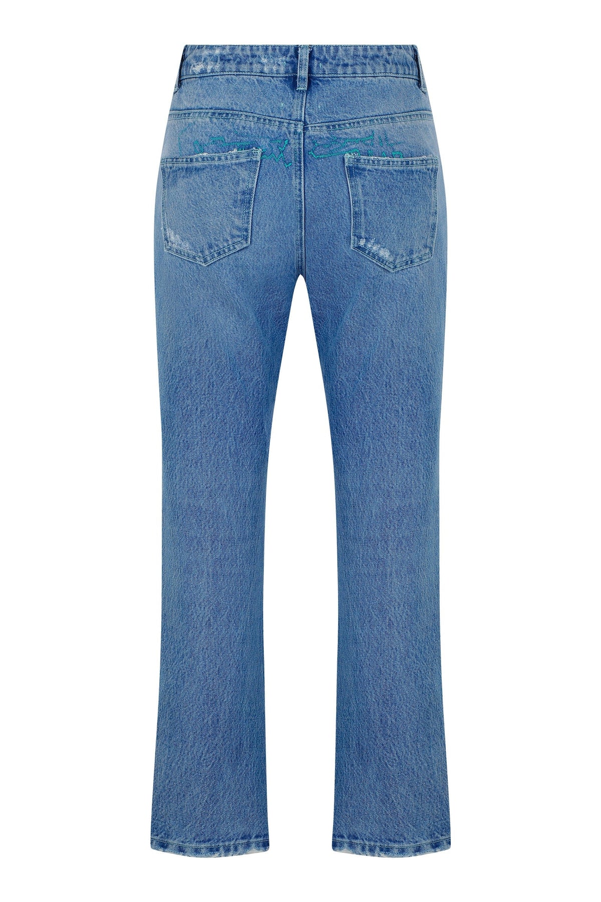 Ace Nayman-Anna Denim Pants-Kot Pantolon-3-milagron.live