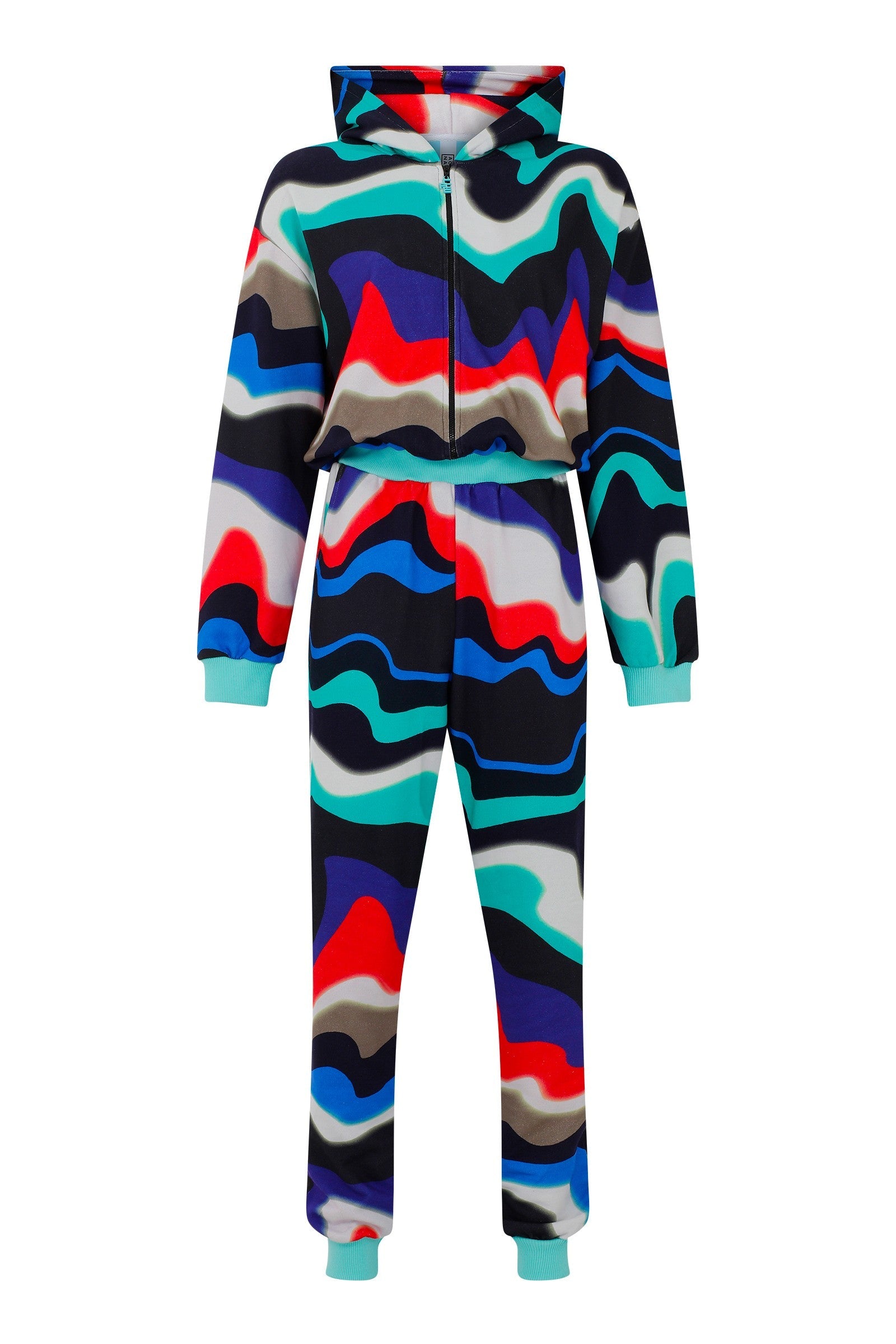 Ace Nayman-Lena Printed Jumpsuit-Bodysuit-2-milagron.live