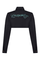 Ace Nayman-Olivia Short Denim Jacket-Ceket-4-milagron.live