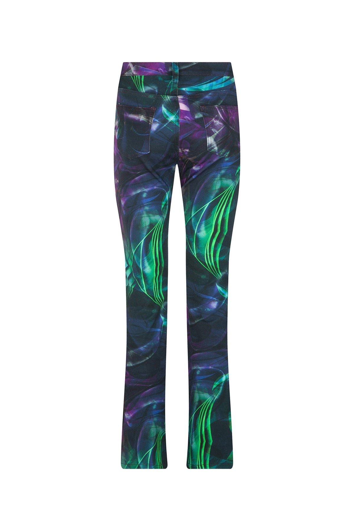 Ace Nayman-Vernon Printed Denim Pants-Kot Pantolon-3-milagron.live