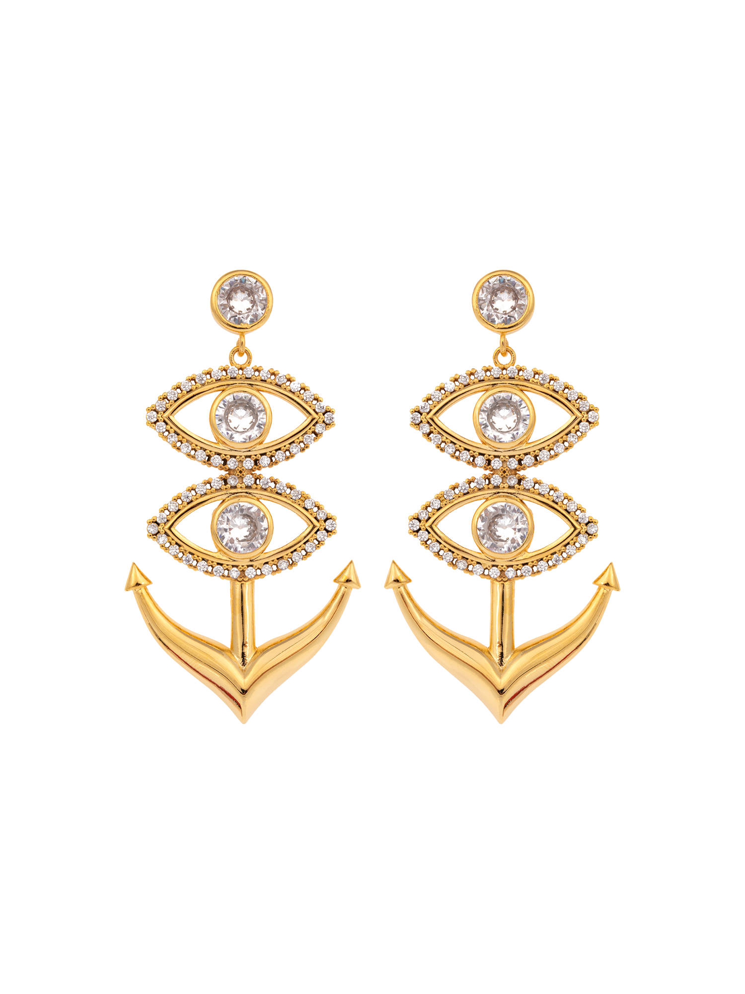 Protective Anchor Earring